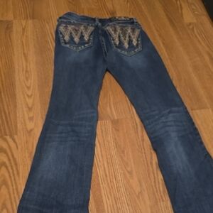 Grace Women's Straight Leg Jeans - Dark Blue